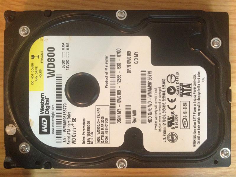 WD800JD-75JNA0 - 28-Mar-2005 - WD-WMAM96155779 - photo-1
