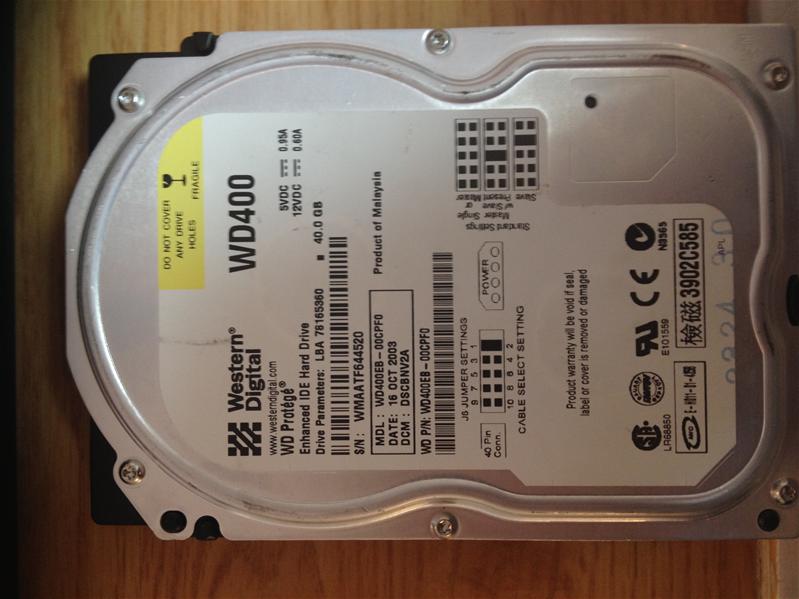 WD400EB-00CPF0 - 16-Oct-2003 - WD-WMAATF644520 - photo-1
