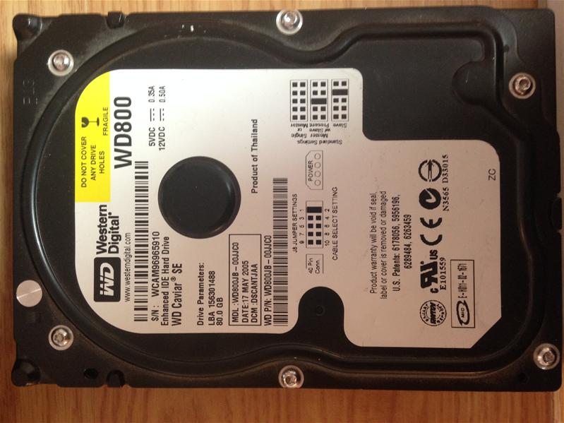 WD800JB-00JJC0 - 17-May-2005 - WD-WCAM96965910 - photo-1