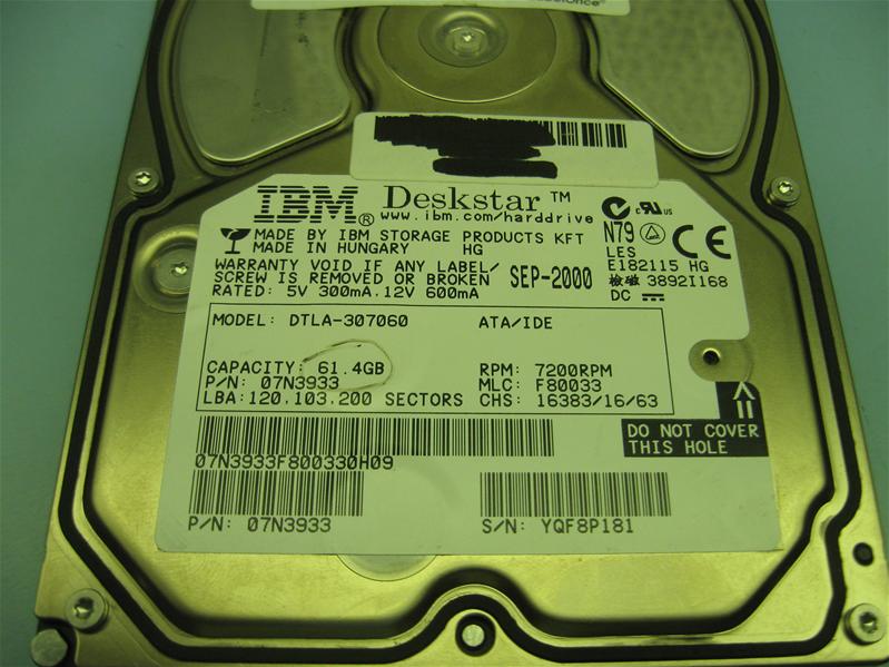 DTLA-307060 - 01-Sep-2000 - YQDYQF8P181 - photo-1