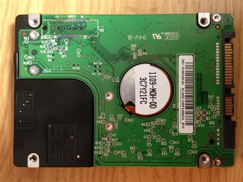 WD1600BEVS-60RST0 - 29-Nov-2007 - WD-WXCY07394717 - photo-2