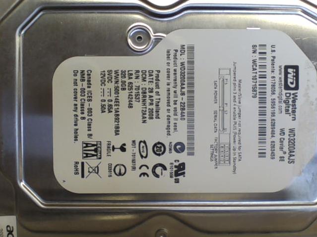 WD3200AAJS-22B4A0 - 28-Apr-2008 - WD-WCAT10715879 - photo-1