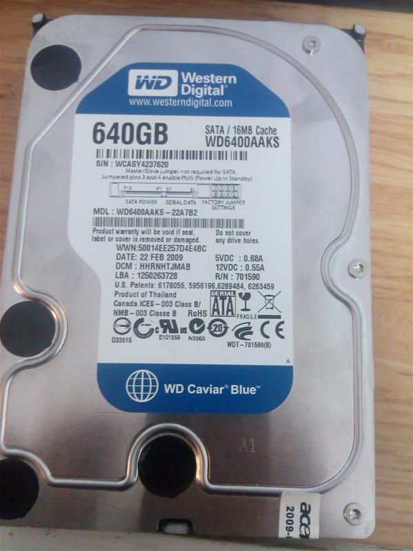 WD6400AAKS-22A7B2 - 22-Feb-2009 - WD-WCASY4237620 - photo-1