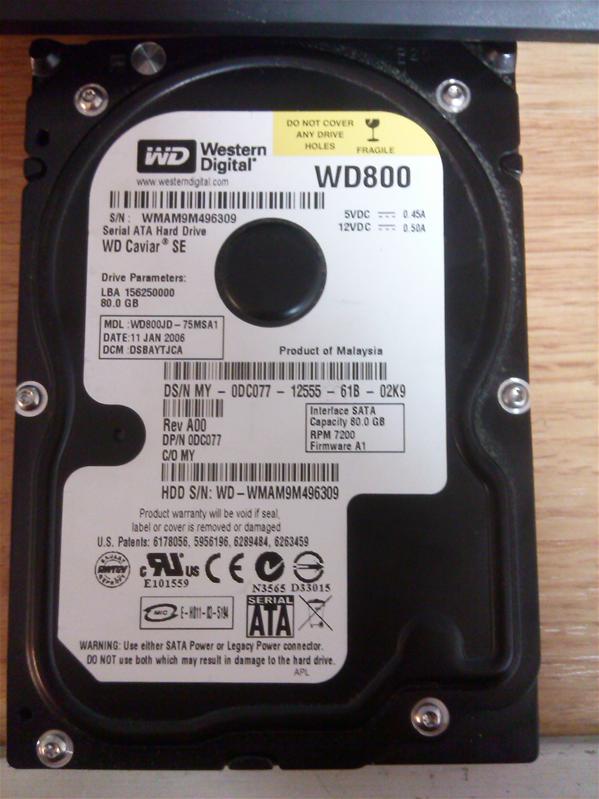 WD800JD-75MSA1 - 11-Jan-2006 - WD-WMAM9M496309 - photo-1