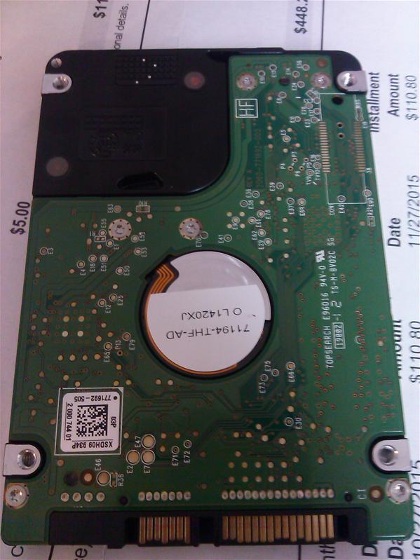 WD7500BPVT-24HXZT1 - 20-May-2011 - WD-WX41A41S4824 - photo-2