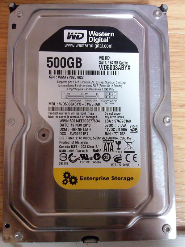 WD5003ABYX-01WERA0 - 20-Nov-2010 - WD-WMAYP0267628 - photo-1