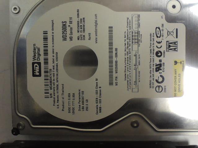 WD2500KS-00MJB0 -  - WCANK9474739 - photo-1