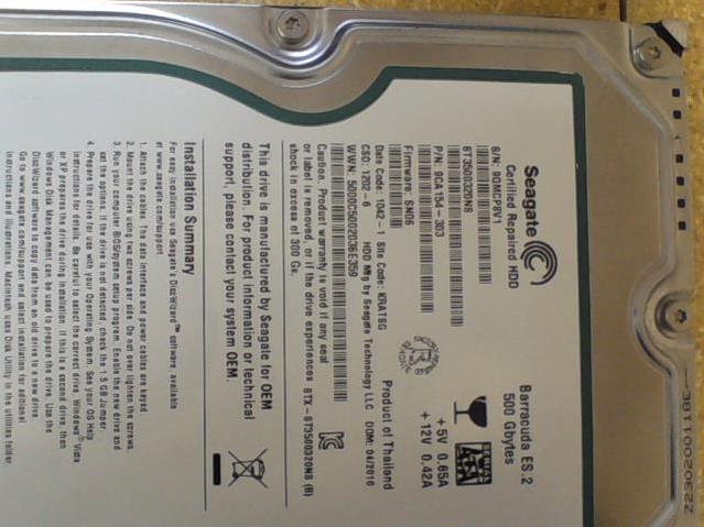 ST3500320NS - 08-Jan-2016 - 9QMCP8V1 - photo-1