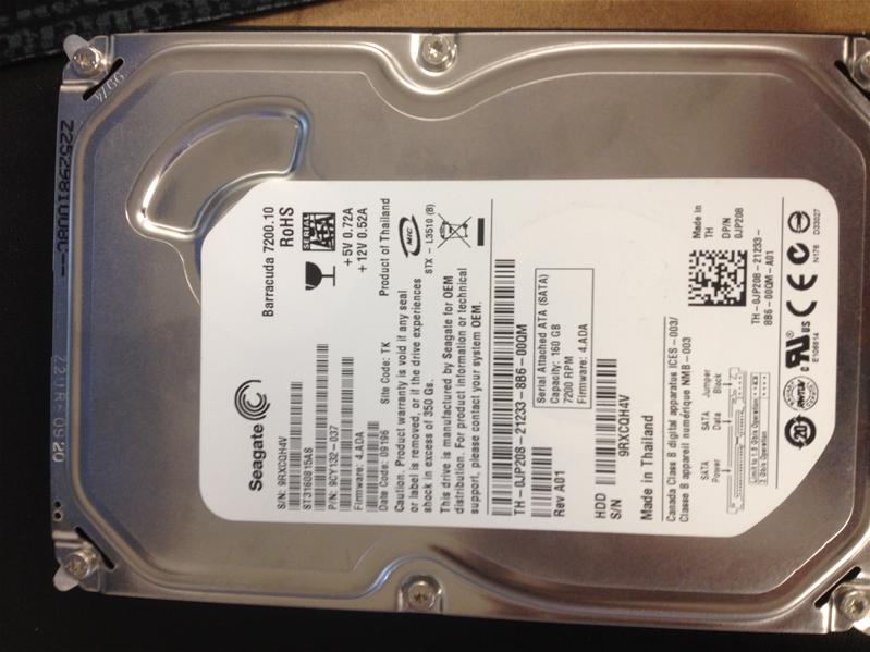 ST3160815AS - 18-Oct-2008 - 9RXCQH4V - photo-1