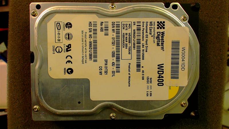 WD400BB-75DEA0 - 30-Mar-2004 - WD-WMAD1J138981 - photo-1