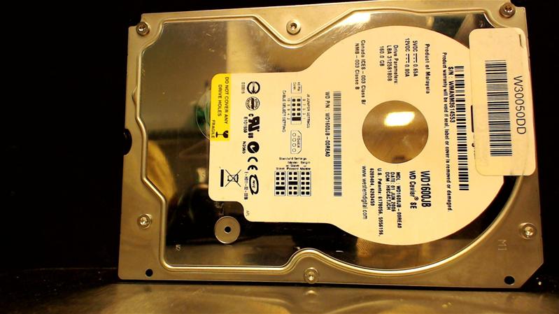 WD1600JB-00REA0 - 31-May-2006 - WD-WMANM3614553 - photo-1