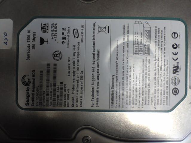 ST3250620A - 21-Jan-2008 - 5QF6Q6WL - photo-1