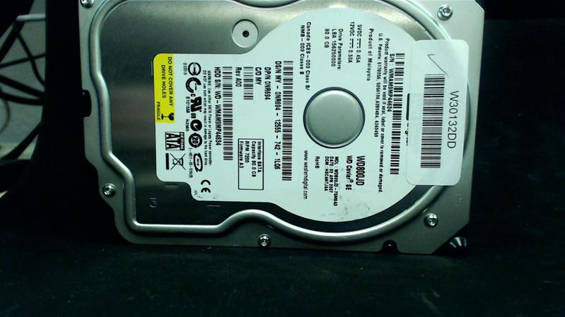 WD800JD-75MSA3 - 02-Apr-2007 - WD-WMAM9MP44634 - photo-1