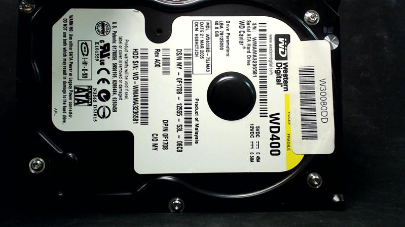 WD400BD-75JMA0 - 21-Apr-2005 - WD-WMAMA3236581 - photo-1