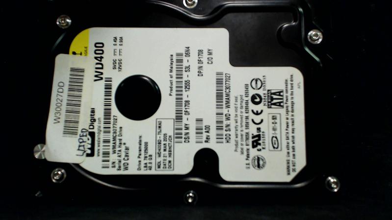 WD400BD-75JMA0 - 21-Mar-2005 - WD-WMAMC3077027 - photo-1