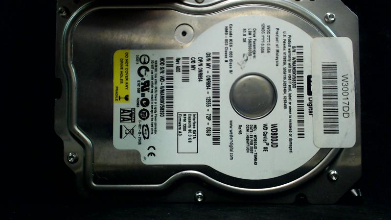 WD800JD-75MSA3 - 25-Feb-2007 - WD-WMAM9KV58390 - photo-1