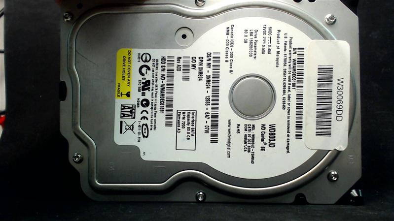 WD800JD-75MSA3 - 07-Oct-2006 - WD-WMAM9EC61881 - photo-1