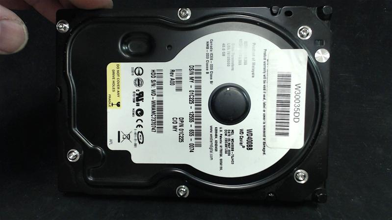 WD400BB-75JHC0 - 04-May-2006 - WD-WMAMC7370747 - photo-1