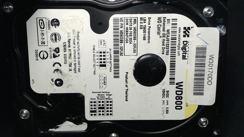WD800BB-32FJA0 - 26-Feb-2004 - WD-WCAJ91223769 - photo-1