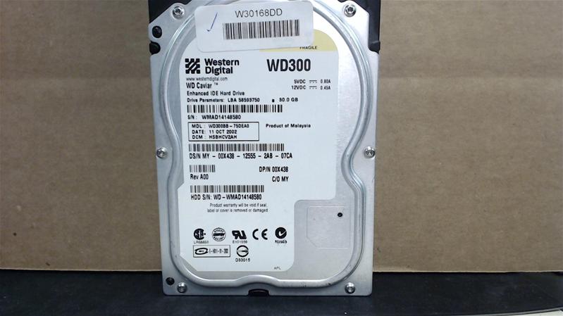 WD300BB-75DEA0 - 11-Oct-2002 - WD-WMAD14148580 - photo-1