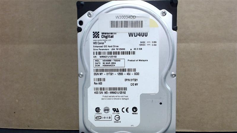 WD400BB-75DEA0 - 30-Apr-2004 - WD-WMAD1J125192 - photo-1