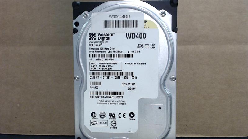 WD400BB-75DEA0 - 30-Apr-2004 - WD-WMAD1J103774 - photo-1