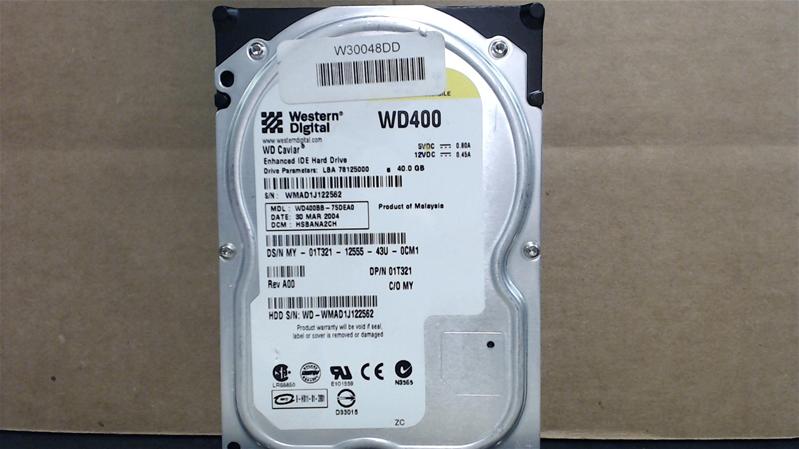 WD400BB-75DEA0 - 30-Apr-2004 - WD-WMAD1J122562 - photo-1