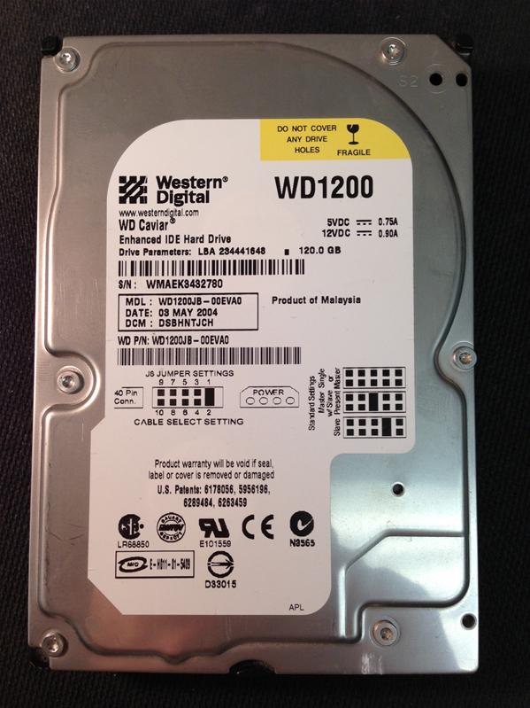 WD1200JB-00EVA0 -  - WD-WMAEK3432780 - photo-1